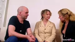 تشغيل معالج جبهة تحرير مورو الإسلامية الألماني ينضم إلى الزوجين المحبطين من أجل العمل الثلاثي المكثف